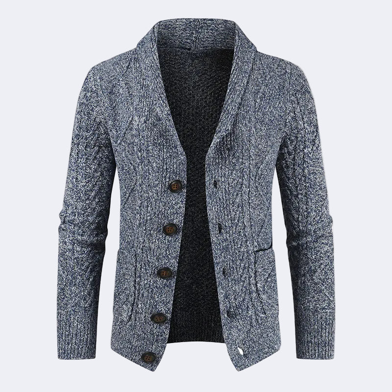 Fashionable men's cardigan