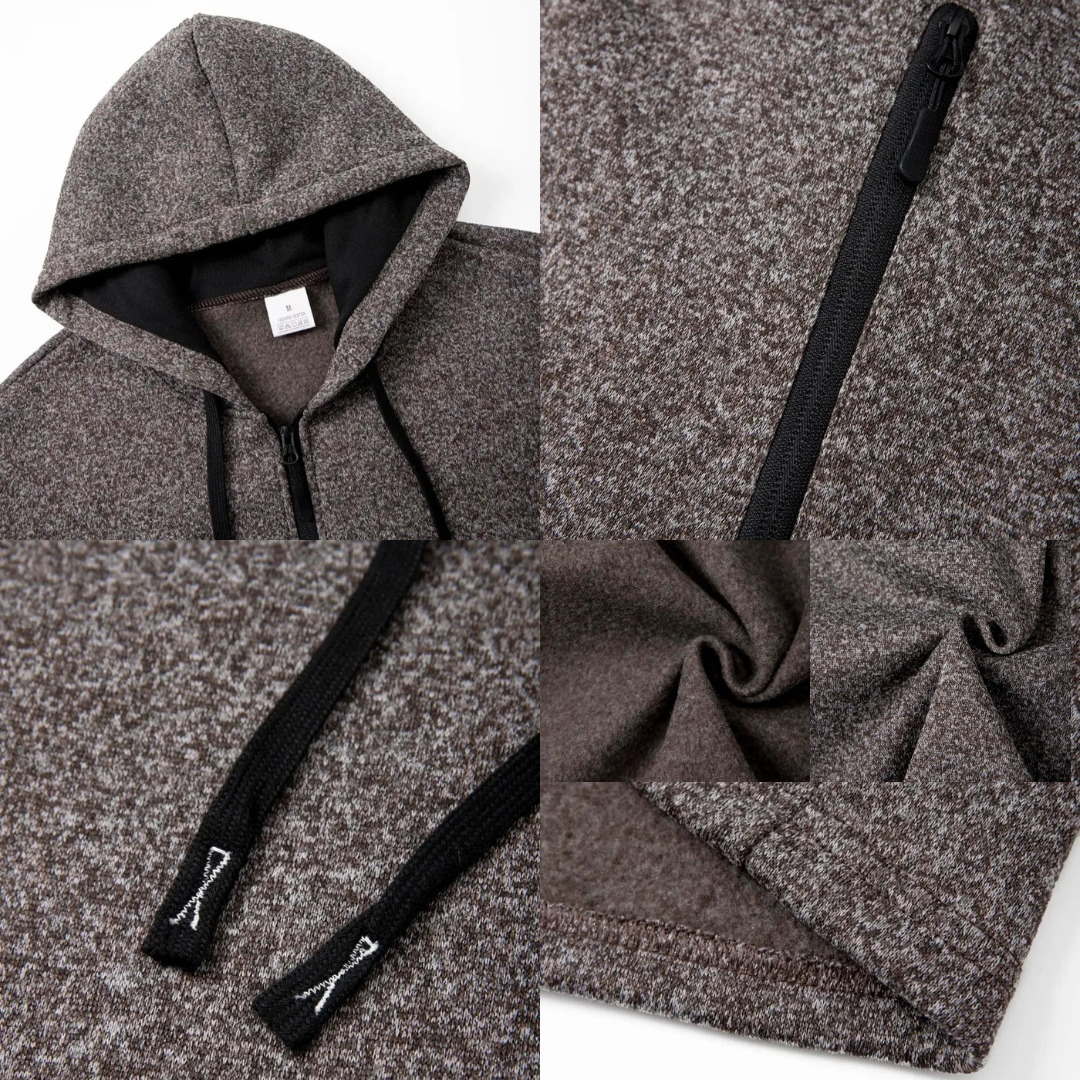 Stylish elongated men's cardigan