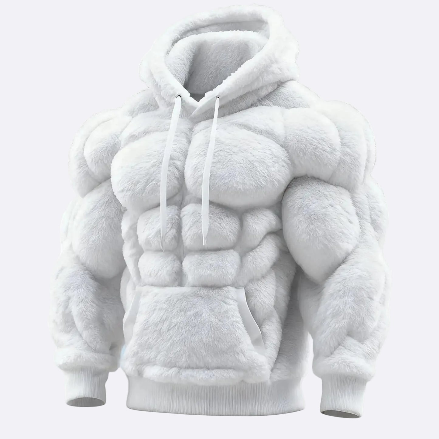 Men's Fashionable Flannel Hoodie