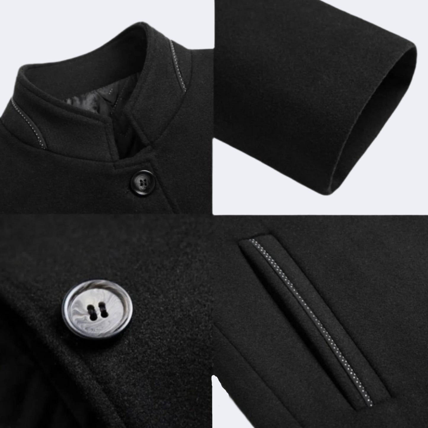 Fashionable men's short coat