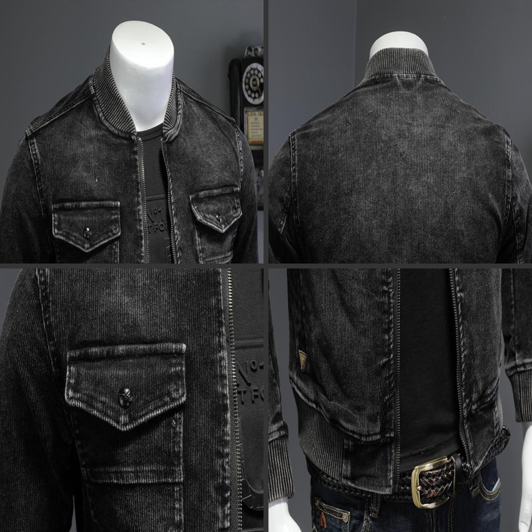Stylish Black Denim jacket