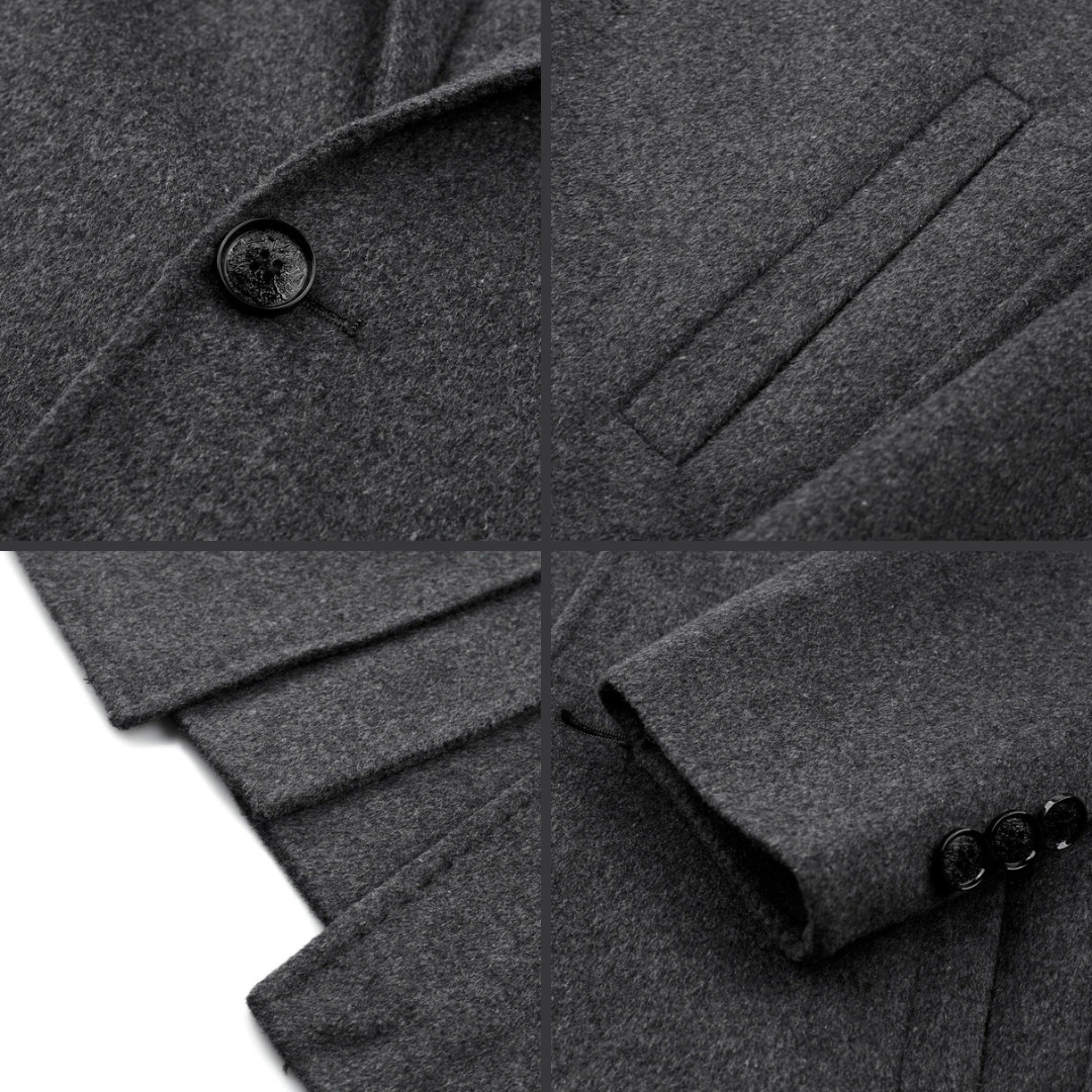 Men's Business Wool Coat