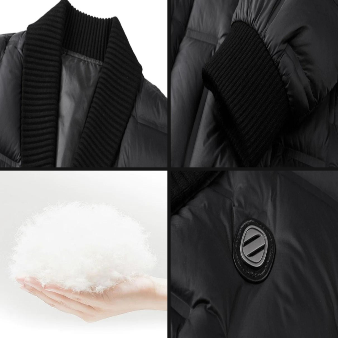 Elegant men's insulated jacket