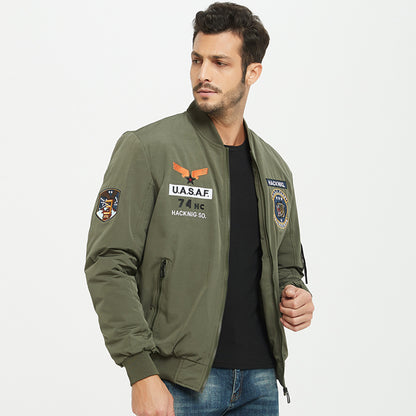 Stylish Men's Bomber Jacket