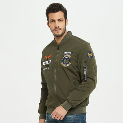 Stylish Men's Bomber Jacket