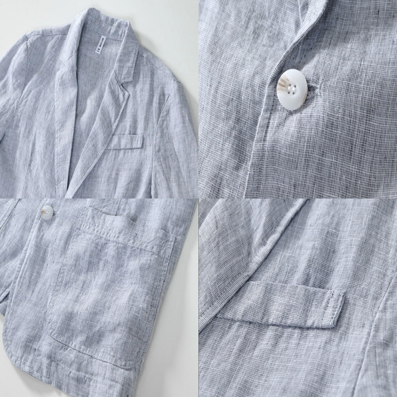 Men's blazer made of linen