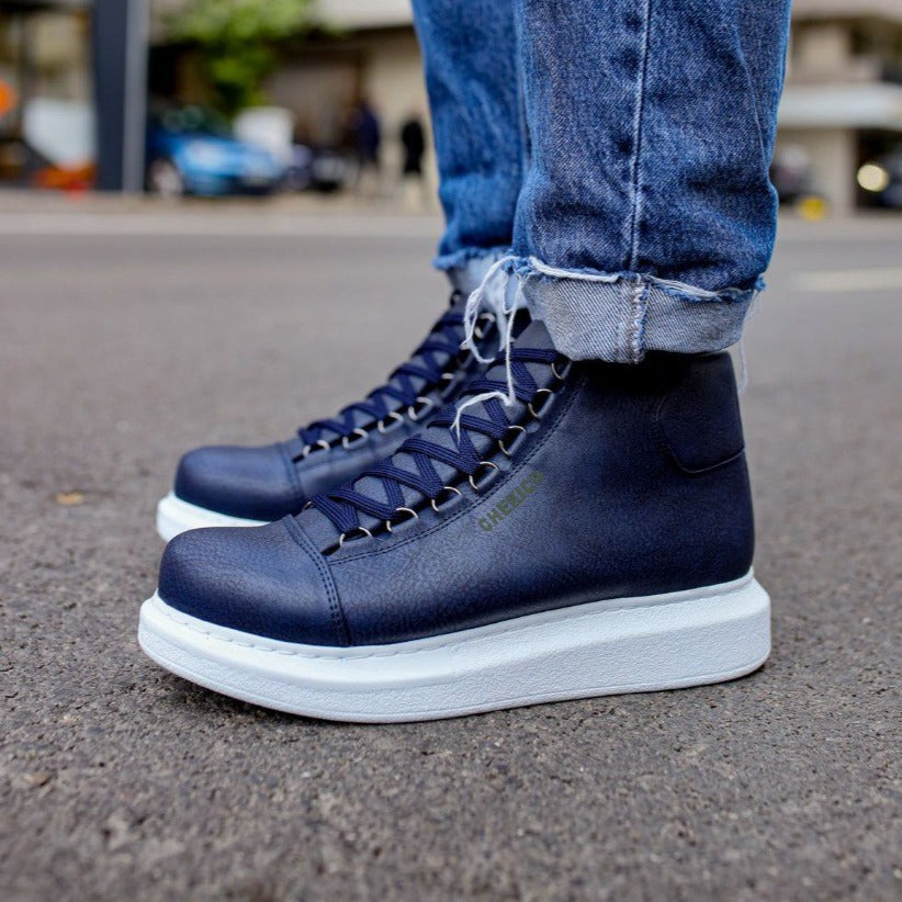 LUXURY HIGH-SOLED SNEAKERS