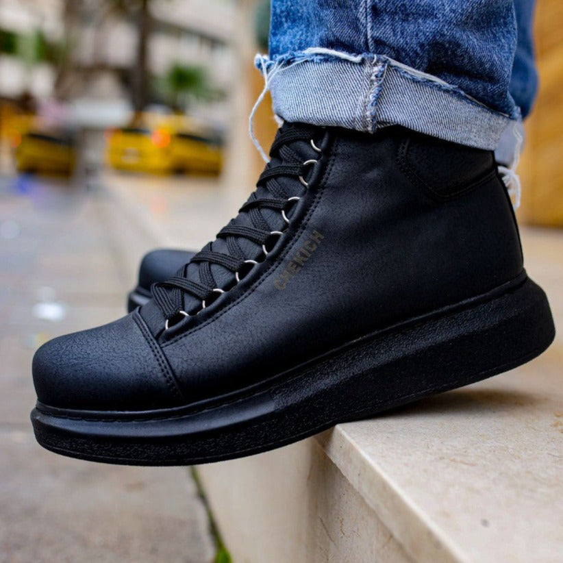 LUXURY HIGH-SOLED SNEAKERS