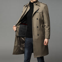 Load image into Gallery viewer, Luxury Men&#39;s Trench Coat
