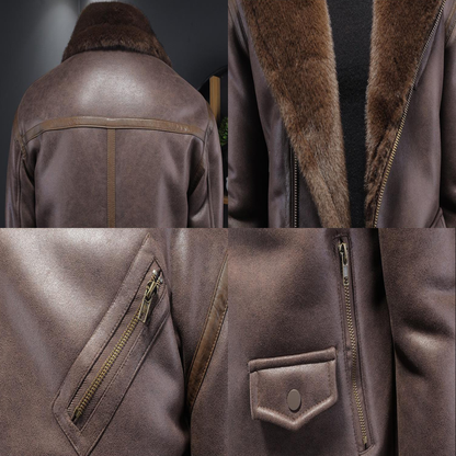 Stylish men's winter jacket