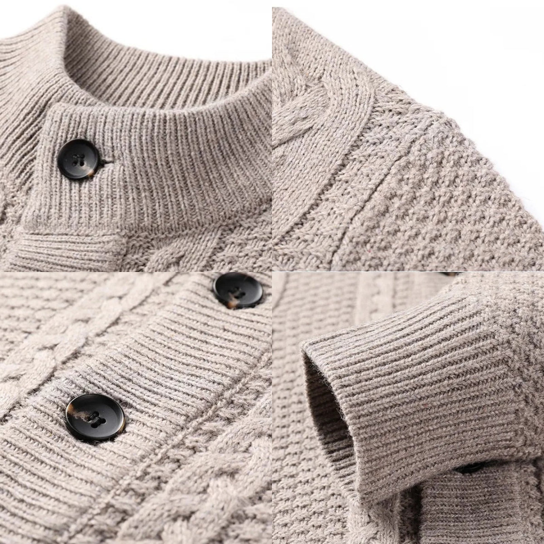 Men's Knitted Cardigan