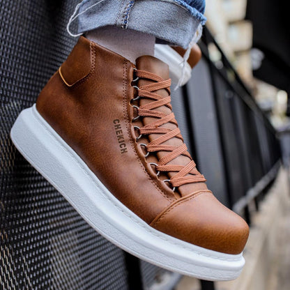 LUXURY HIGH-SOLED SNEAKERS