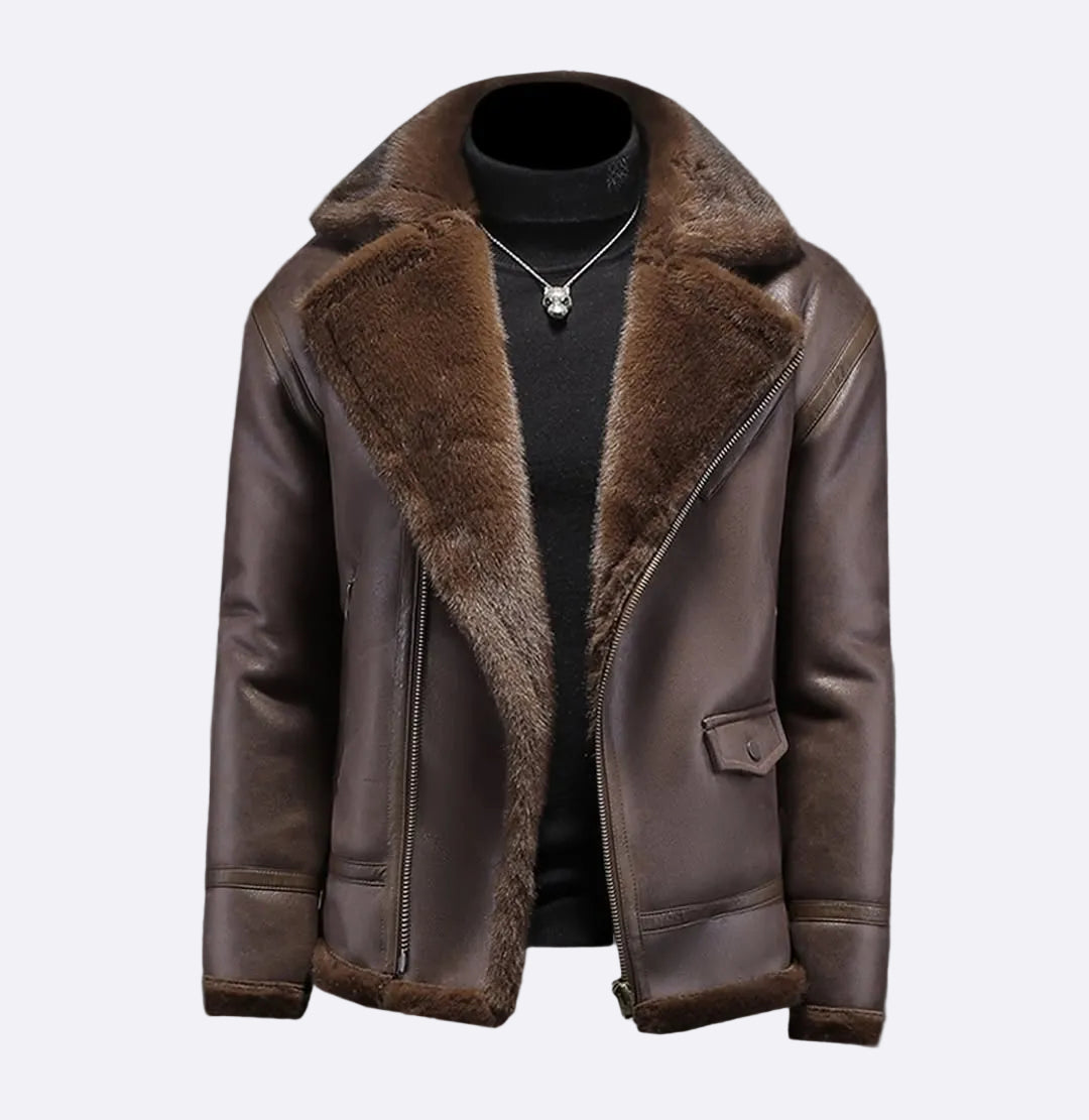 Stylish men's winter jacket