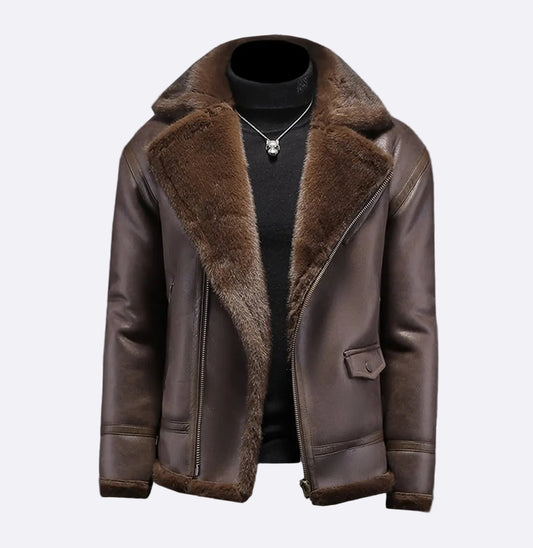 Stylish men's winter jacket