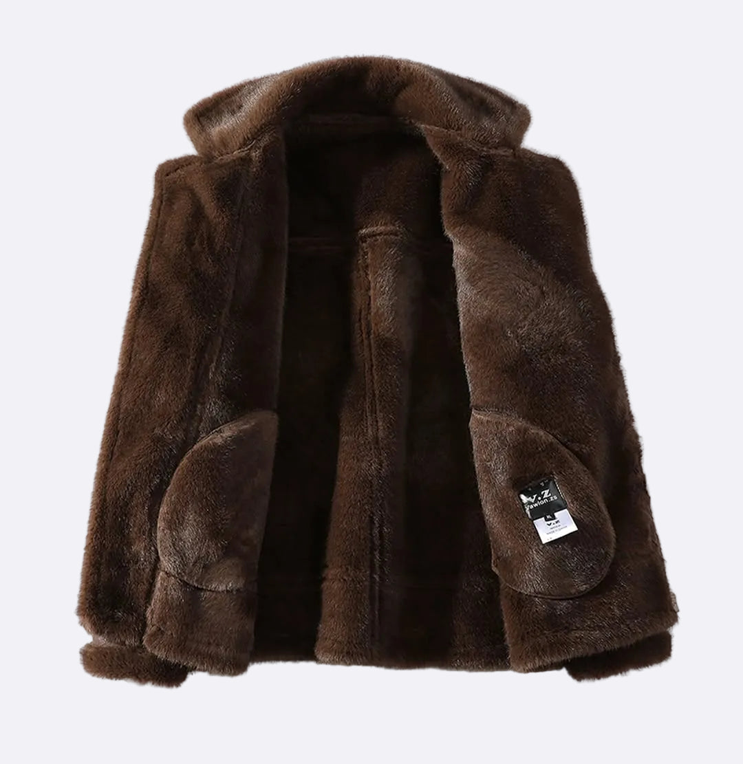 Stylish men's winter jacket