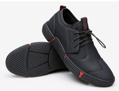 BLACK MEN'S CASUAL SNEAKERS