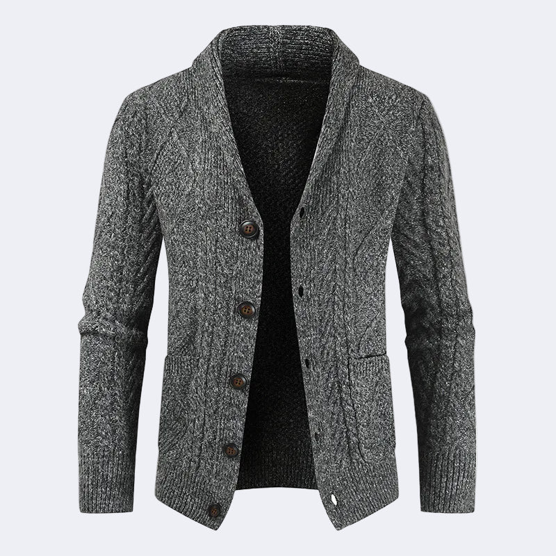 Fashionable men's cardigan