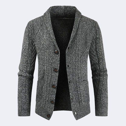 Fashionable men's cardigan