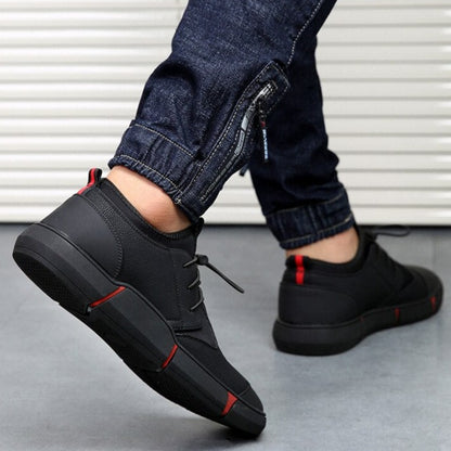 BLACK MEN'S CASUAL SNEAKERS