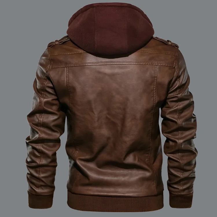 Men's Biker Bomber Jacket