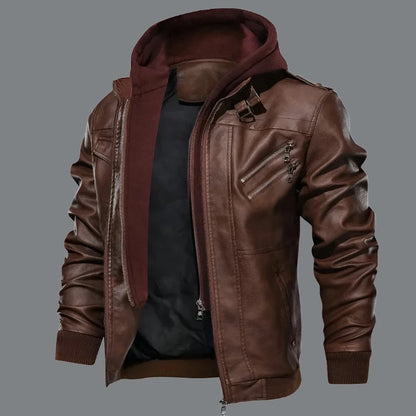 Men's Biker Bomber Jacket