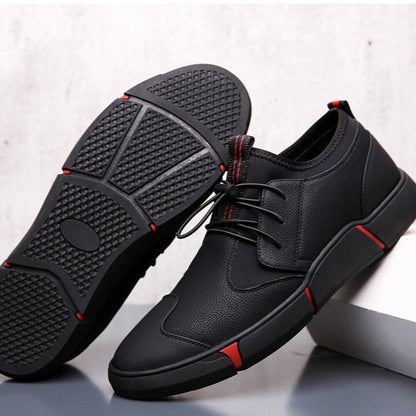 BLACK MEN'S CASUAL SNEAKERS