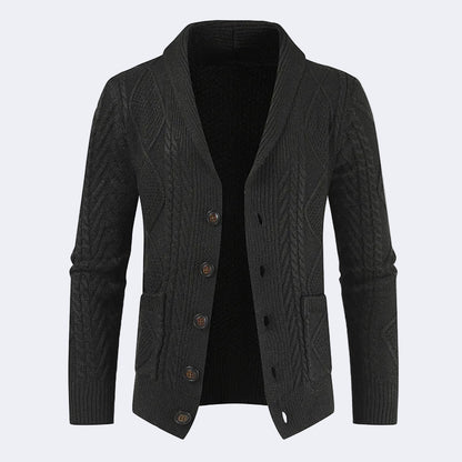 Fashionable men's cardigan
