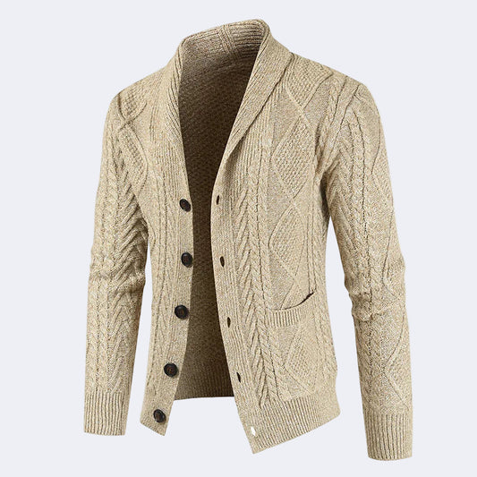 Fashionable men's cardigan