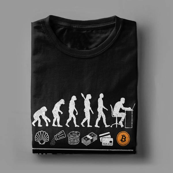 Bitcoin Evolution Men's T-Shirt