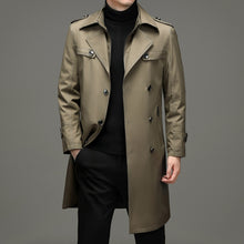 Load image into Gallery viewer, Luxury Men&#39;s Trench Coat

