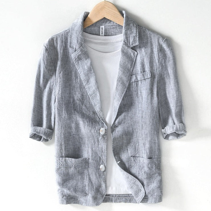 Men's blazer made of linen