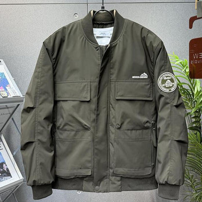 Stylish men's bomber jacket