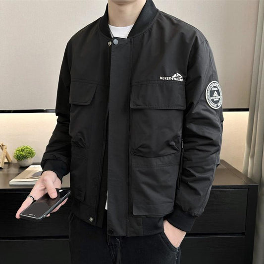 Stylish men's bomber jacket