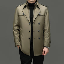 Load image into Gallery viewer, Luxury Men&#39;s Trench Coat
