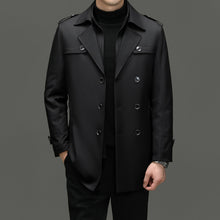 Load image into Gallery viewer, Luxury Men&#39;s Trench Coat
