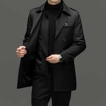 Load image into Gallery viewer, Luxury Men&#39;s Trench Coat
