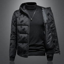 Load image into Gallery viewer, Designer insulated jacket with hood
