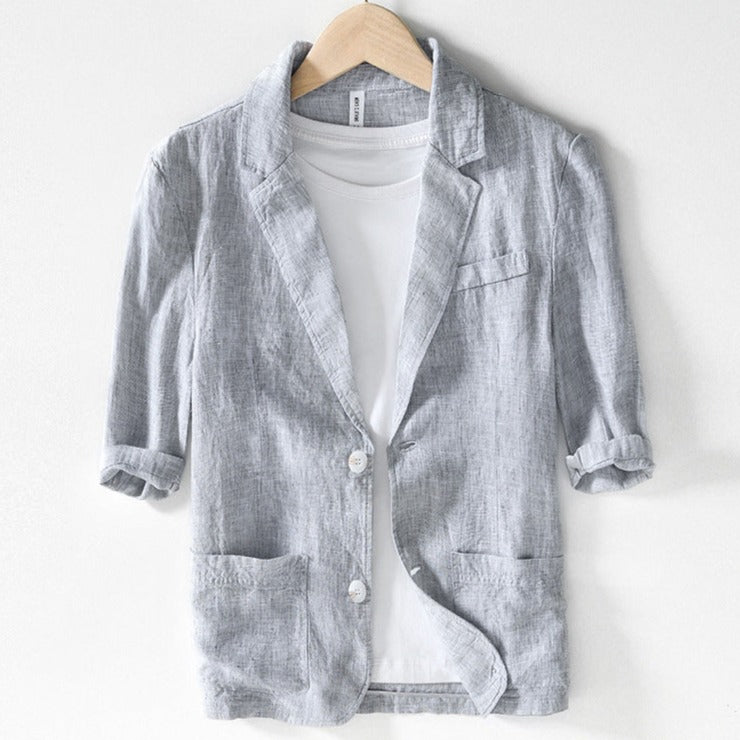 Men's blazer made of linen