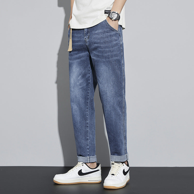 Men's Summer Cotton Jeans