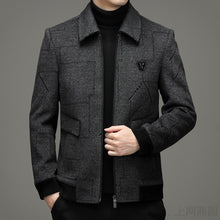 Load image into Gallery viewer, Men&#39;s Wool Shortened Coat
