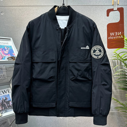 Stylish men's bomber jacket