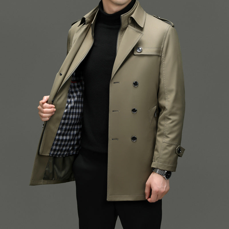 Luxury Men's Trench Coat