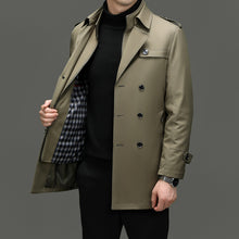 Load image into Gallery viewer, Luxury Men&#39;s Trench Coat
