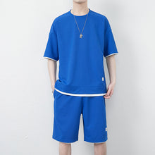 Load image into Gallery viewer, Casual set for men T-shirt and shorts
