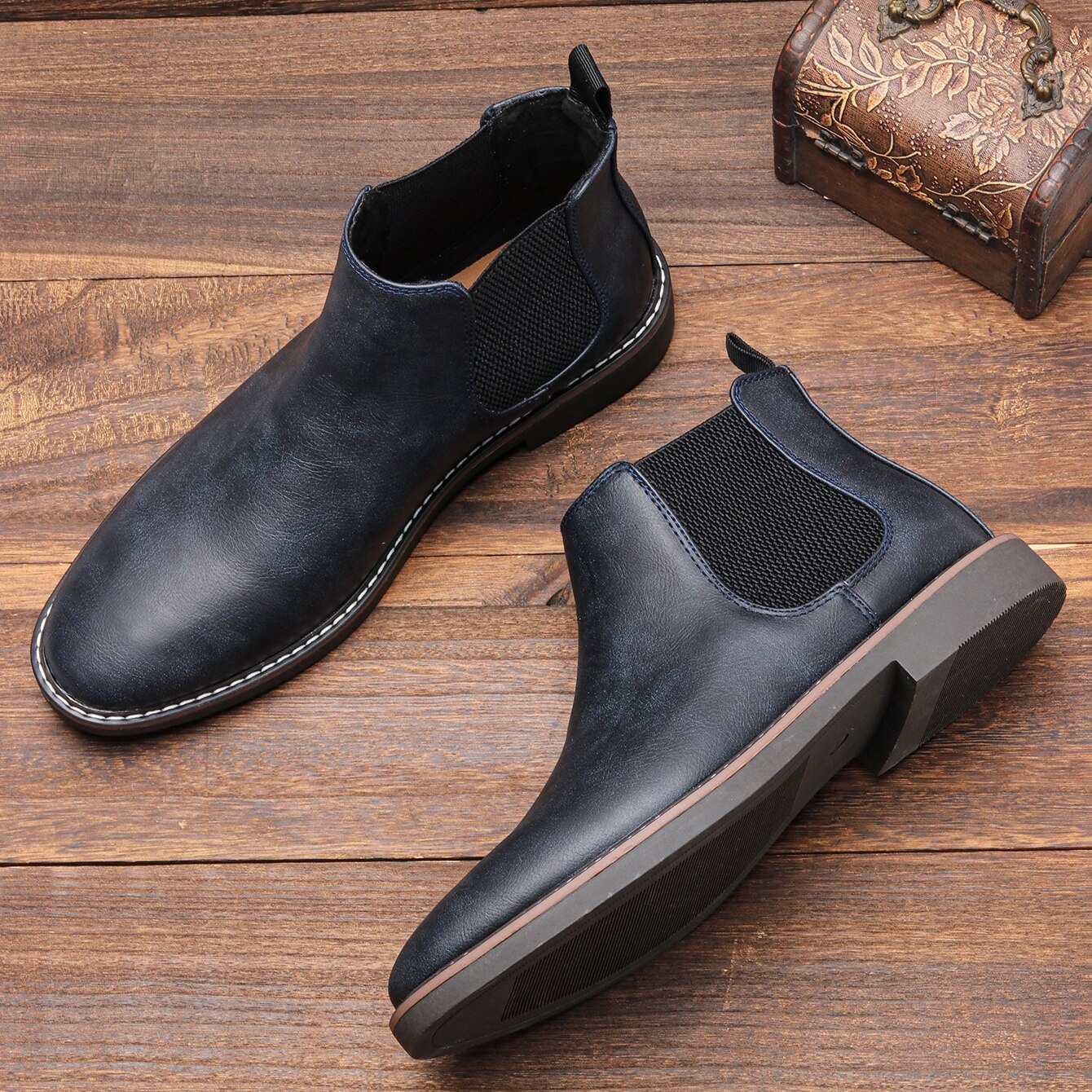 Men's Retro Chelsea Boots