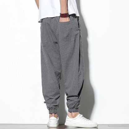 Casual Cotton Men's Trousers