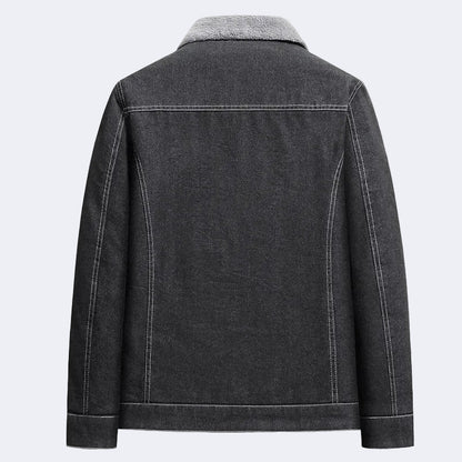 Insulated denim jacket