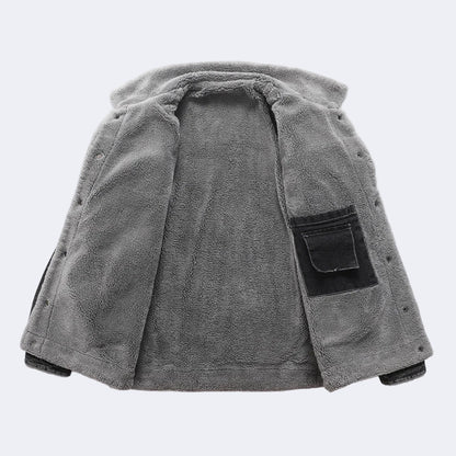 Insulated Men's Denim Jacket