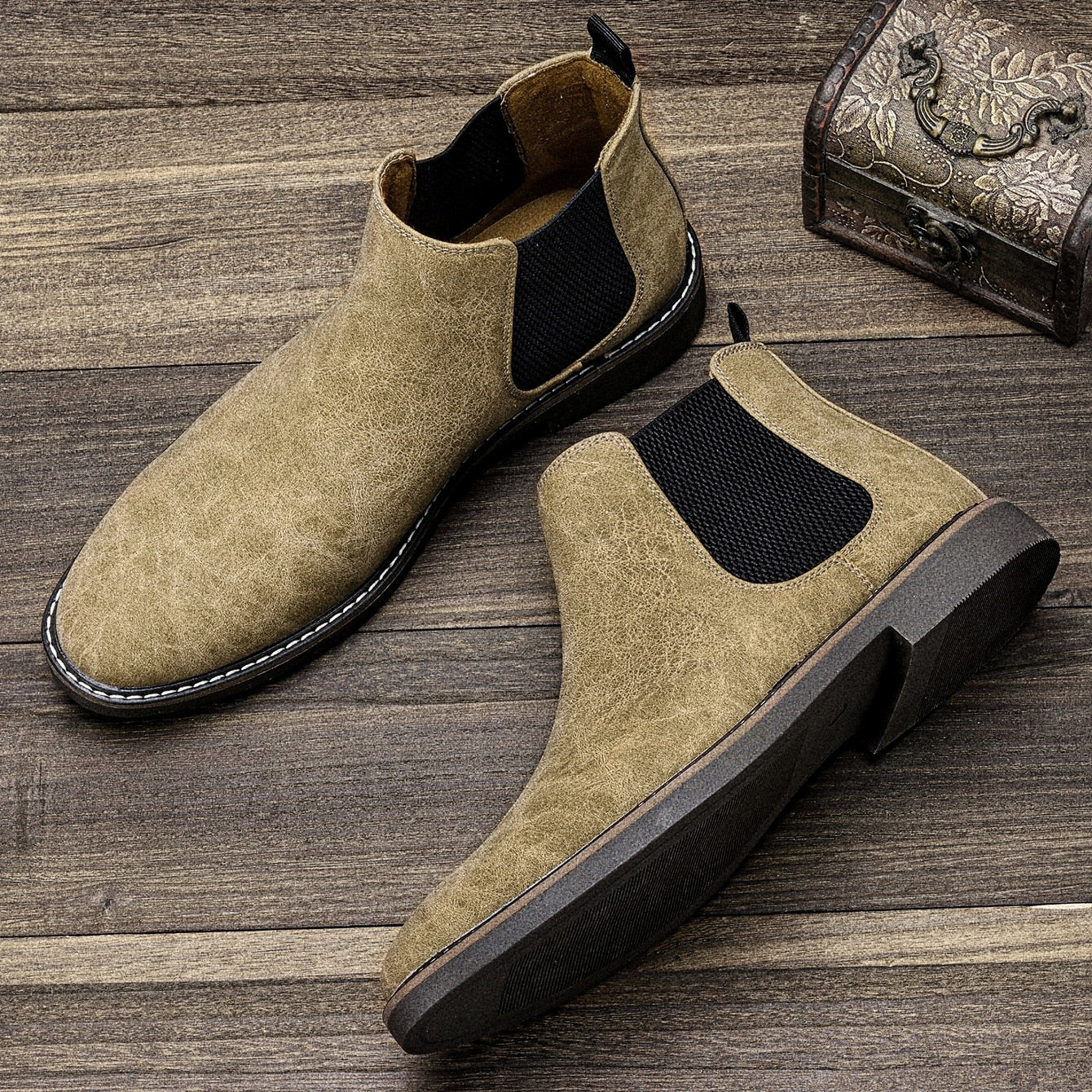 Men's Retro Chelsea Boots