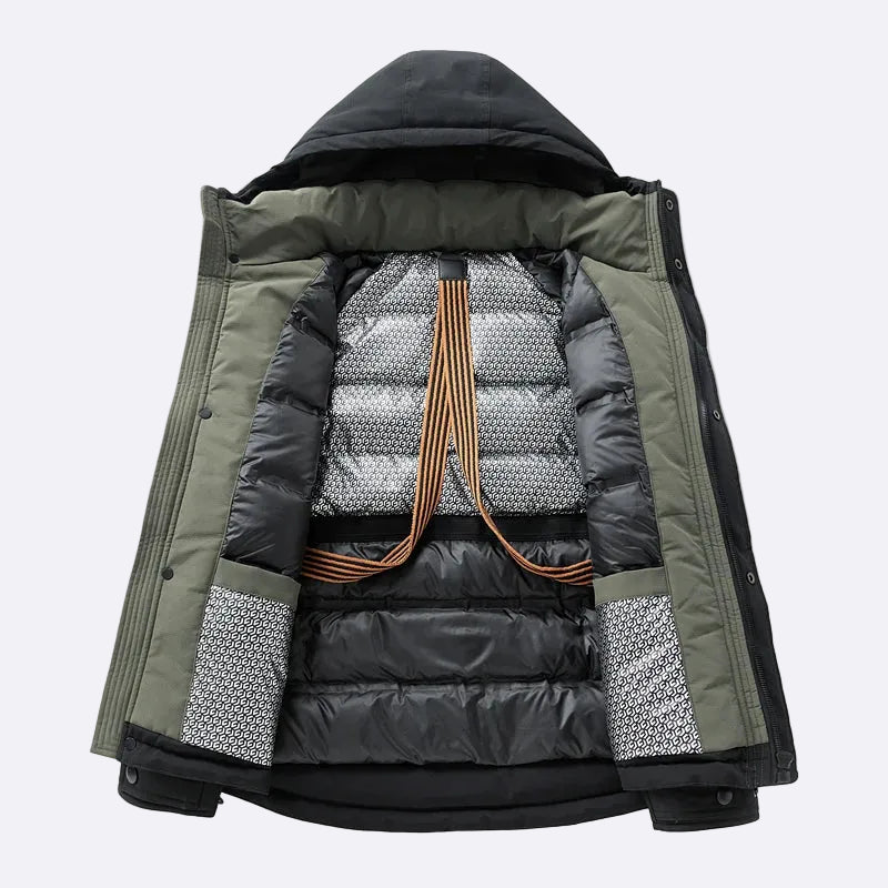 Fashionable men's down jacket